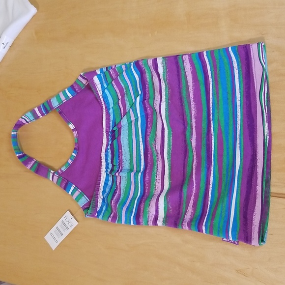 TCP Striped Halter Top, White Heart Flag Tank and Denim Shorts Cotton Set 5 NWT - Picture 8 of 15